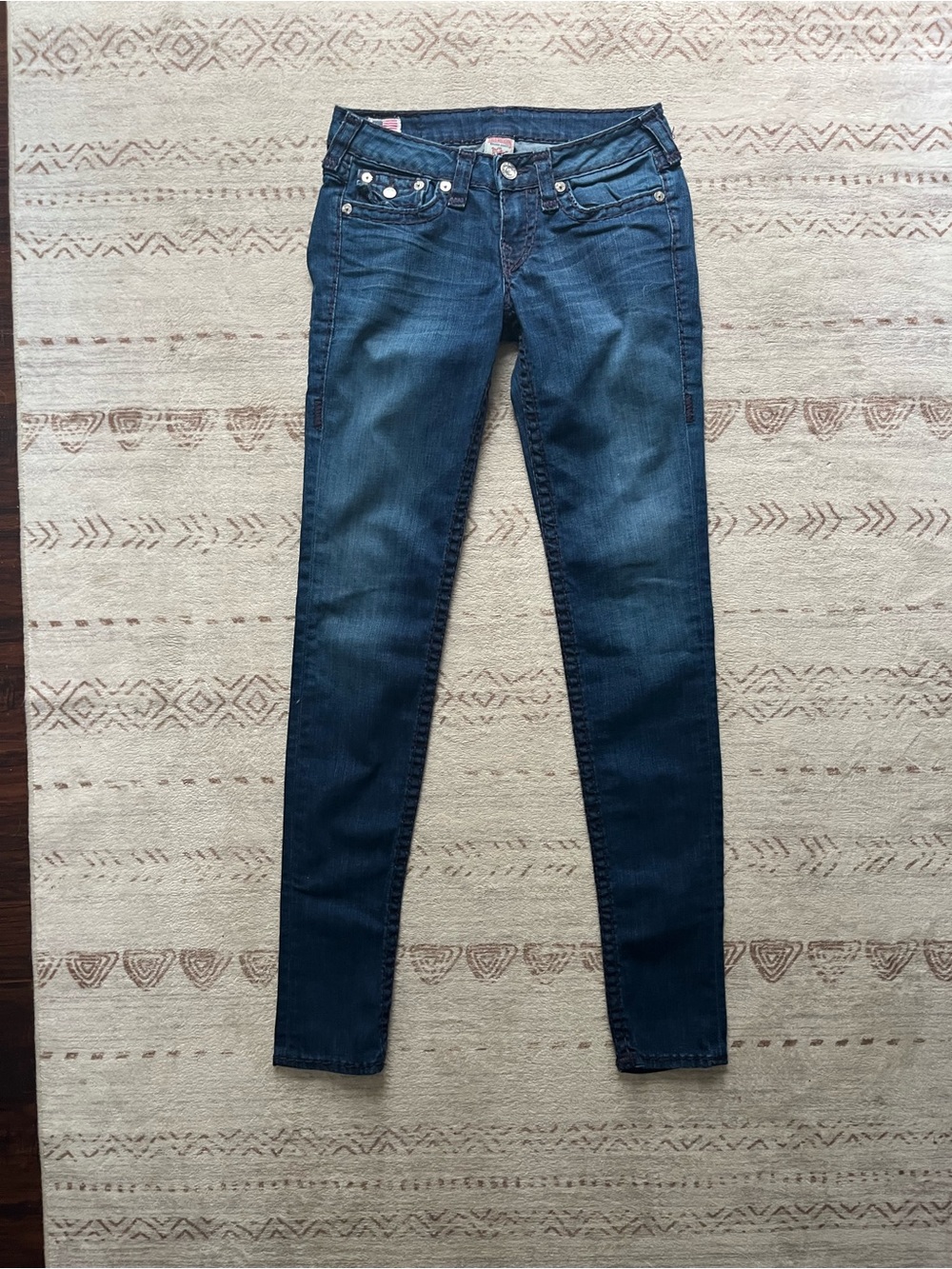Y2K  low rise True Religion Dark Blue Women's Jeans